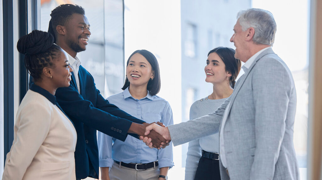 Orlando job seekers attending a local job fair and connecting with hiring employers