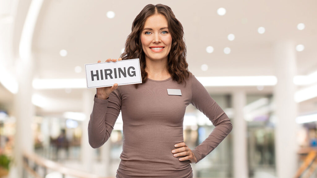 Job seekers waiting to interview with hiring managers at our San Jose job fairs